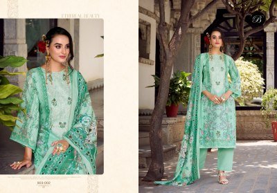Belliza Naira Vol 118 Pure Cotton Dress Material with Mal Mal Dupatta And Heavy Embroidery Wholesale dress material catalogs