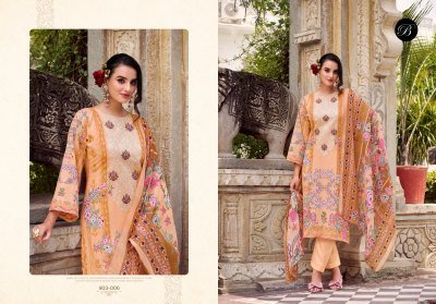 Belliza Naira Vol 118 Pure Cotton Dress Material with Mal Mal Dupatta And Heavy Embroidery Wholesale dress material catalogs