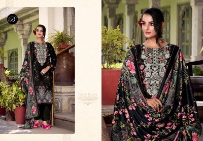 Belliza Naira Vol 118 Pure Cotton Dress Material with Mal Mal Dupatta And Heavy Embroidery Wholesale dress material catalogs
