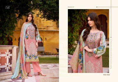 Belliza Naira Vol 119 Pure Cotton Digital Print Suit with Dress material Mal Mal Cotton Dupatta Wholesale dress material catalogs