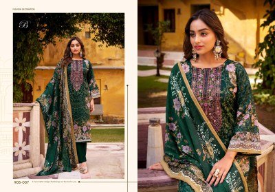 Belliza Naira Vol 119 Pure Cotton Digital Print Suit with Dress material Mal Mal Cotton Dupatta Wholesale dress material catalogs