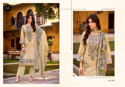 Belliza Naira Vol 119 Pure Cotton Suit Set  And Heavy Embroidery Wholesale Collection dress material catalogs