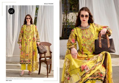 Belliza Naira Vol-147 Pure Cotton Embroidered Dress Material Collection dress material catalogs