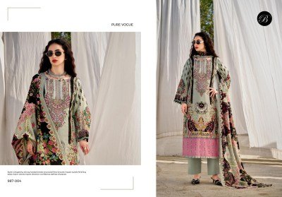 Belliza Naira Vol-147 Pure Cotton Embroidered Dress Material Collection dress material catalogs