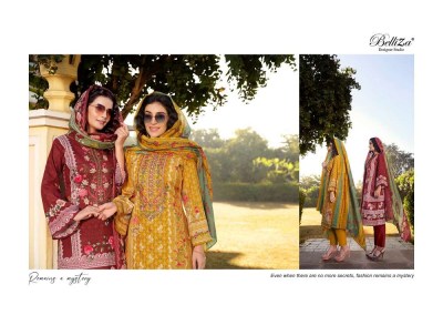 Belliza Naira Vol 34 Pure Cotton Embroidery Work Dress Material Wholesale catalogue  salwar kameez catalogs