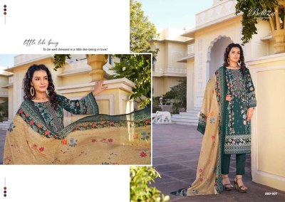 Belliza Naira Vol 34 Pure Cotton Embroidery Work Dress Material Wholesale catalogue  salwar kameez catalogs