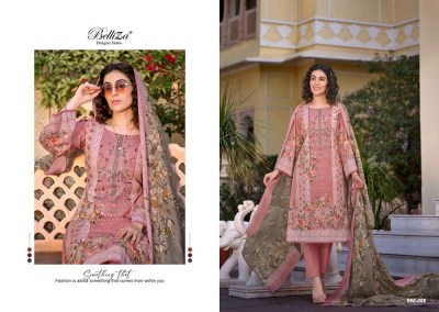 Belliza Naira Vol 34 Pure Cotton Embroidery Work Dress Material Wholesale catalogue  salwar kameez catalogs