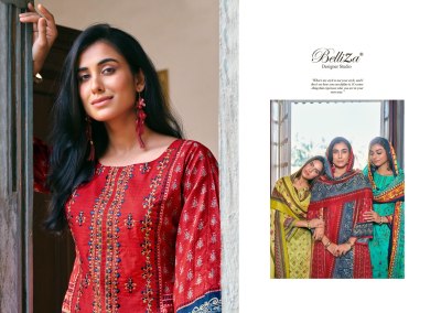 Belliza by Bin Saeed vol 2 pure cotton digital print with exclusive embroidered  unstitched dress material catalogue  salwar kameez catalogs