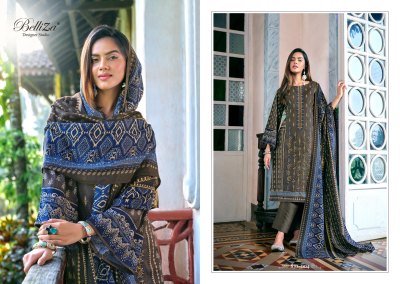 Belliza by Bin Saeed vol 2 pure cotton digital print with exclusive embroidered  unstitched dress material catalogue  salwar kameez catalogs