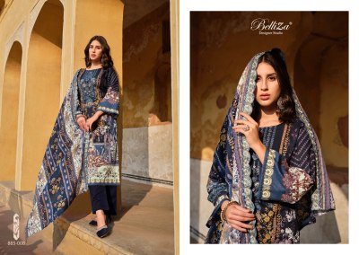 Belliza by Guzarish vol 4 pure cotton digital printed unstitched pakisatani suit catalogue  pakistani suit catalogs