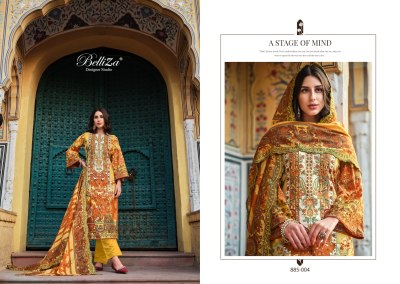 Belliza by Guzarish vol 4 pure cotton digital printed unstitched pakisatani suit catalogue  pakistani suit catalogs