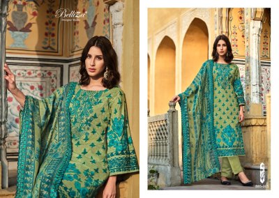 Belliza by Guzarish vol 4 pure cotton digital printed unstitched pakisatani suit catalogue  pakistani suit catalogs