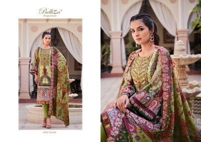 Belliza by Guzarish vol 7 pure cotton digital printed unstitched dress material catalogue at affordable rate salwar kameez catalogs
