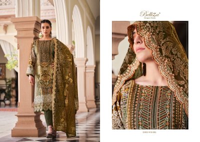 Belliza by Guzarish vol 7 pure cotton digital printed unstitched dress material catalogue at affordable rate salwar kameez catalogs