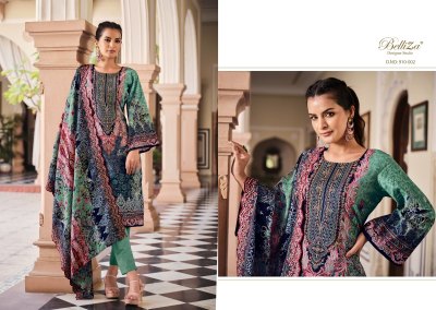 Belliza by Guzarish vol 7 pure cotton digital printed unstitched dress material catalogue at affordable rate salwar kameez catalogs