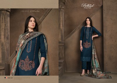 Belliza by Jashan e ishq vol 4 exclusive designer unstitched suit catalogue at low rate  salwar kameez catalogs