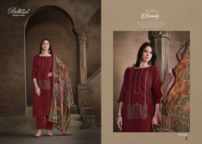 Belliza by Jashan e ishq vol 4 exclusive designer unstitched suit catalogue at low rate  salwar kameez catalogs