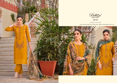 Belliza by Jashn E Ishq vol 3 heavy designer embroidered unstitched dress material catalogue at low rate salwar kameez catalogs