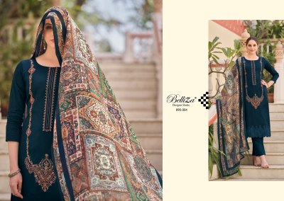 Belliza by Jashn E Ishq vol 3 heavy designer embroidered unstitched dress material catalogue at low rate salwar kameez catalogs