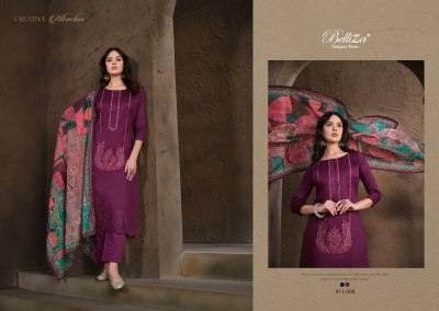 Belliza by Jashn E Ishq vol 7 heavy embroidered unstitched dress material catalogue at amaviexpo salwar kameez catalogs