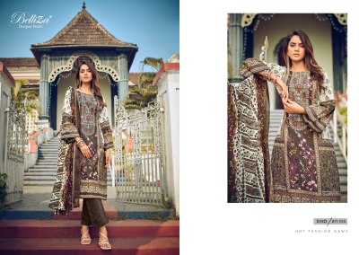 Belliza by Naira vol 30 pure cotton digital printed with embroidered unstitched catalogue salwar kameez catalogs