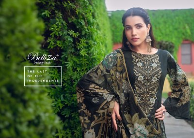 Belliza by Naira vol 37 pure cotton digital printed exclusive embroidered unstitched dress material catalogue at low rate salwar kameez catalogs