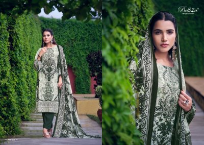 Belliza by Naira vol 37 pure cotton digital printed exclusive embroidered unstitched dress material catalogue at low rate salwar kameez catalogs