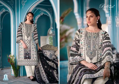 Belliza by Naira vol 40 pure cotton exclusive printed unstitched dress material catalogue at low rate salwar kameez catalogs
