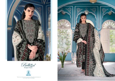 Belliza by Naira vol 40 pure cotton exclusive printed unstitched dress material catalogue at low rate salwar kameez catalogs