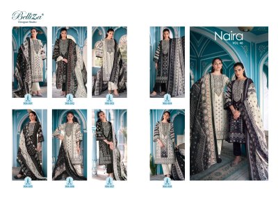 Belliza by Naira vol 46 pure cotton digital printed unstitched dress material catalogue at affordable rate salwar kameez catalogs
