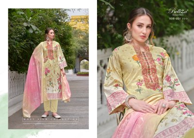 Belliza by Naira vol 48 pure cotton printed unstitched dress material catalogue at low rate salwar kameez catalogs
