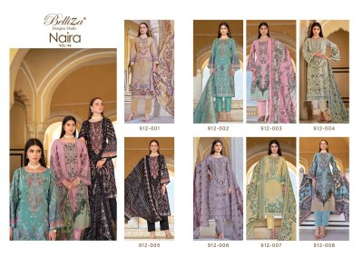 Belliza by Naira vol 49 pure cotton digital printed unstitched salwar suit catalogue at affordable rate salwar kameez catalogs