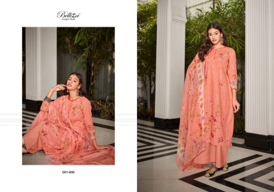 Belliza by Namika vol 2 pure cotton linene unstitched salwar suit catalogue at affordable rate salwar kameez catalogs