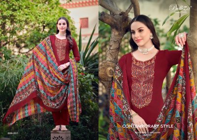 Belliza by lovina vol 3 exclusive embroidered unstitched salwar suit catalogue at wholesale rate salwar kameez catalogs