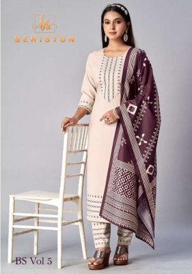 Beriston Bs Vol 5 Cotton Readymade Salwar Suits Surat Market  Amavi