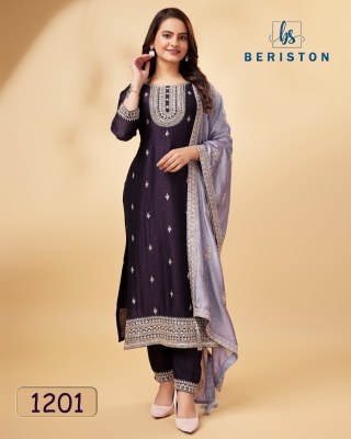 Beriston vol 12 exclusive designer semi stitched kurti pant and dupatta catalogue kurti pant with dupatta Catalogs