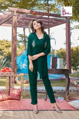 Bhavi Designer presents Parker vol 1 exclusive western co-Ord sets wholesale catalogue  kurtis catalogs
