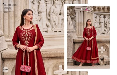 Bibojaan by Lily and Lali Anarkali hand work fancy Anarkali suit catalogue at affordable rate readymade suit catalogs