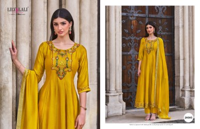 Bibojaan by Lily and Lali Anarkali hand work fancy Anarkali suit catalogue at affordable rate readymade suit catalogs