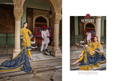 Bin Kareem by Romani Premium Soft Cotton Digital style  embroidered dress material catalogue dress material catalogs