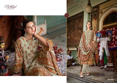 Bin Saeed vol 4 by Belliza cotton digital printed unstitched dress material catalogue at low rate salwar kameez catalogs