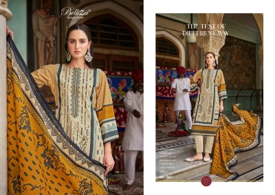 Bin Saeed vol 4 by Belliza cotton digital printed unstitched dress material catalogue at low rate salwar kameez catalogs