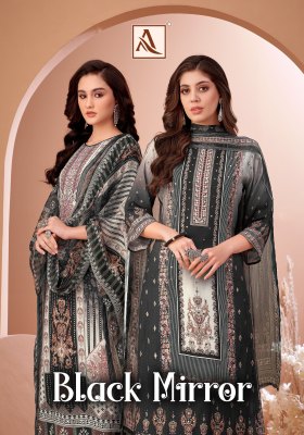 Black Mirror by Alok Suit Viscose Maslin digital printed dress material catalogue at affordable rate wholesale catalogs