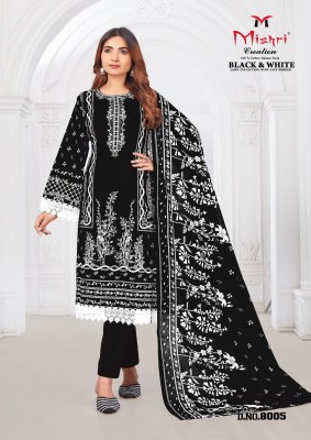 Black and White by Mishri Lunching Designer Readymade suit catalogue at low rate readymade suit catalogs