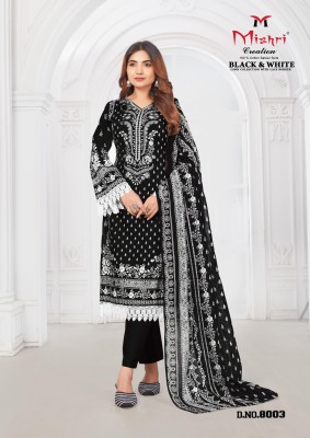 Black and White by Mishri Lunching Designer Readymade suit catalogue at low rate readymade suit catalogs