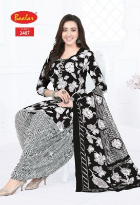Black and white by baalar pure cotton printed unstitched suit catalogue at affordable rate dress material catalogs