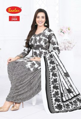 Black and white by baalar pure cotton printed unstitched suit catalogue at affordable rate dress material catalogs