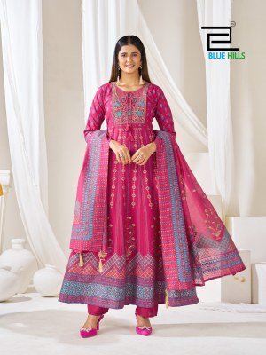 Blue Hills Huma 5 Kurti Pant with Dupatta kurti pant with dupatta Catalogs