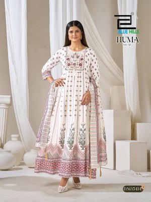 Blue Hills Huma 5 Kurti Pant with Dupatta kurti pant with dupatta Catalogs