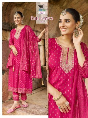 Blue Hills Kurti Batu Caves Vol 3 Rayon Kurti with Heavy Chanderi Printed Dupatta  Dori  Sequin Embroidery Wholesale kurtis catalogs